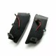 Set de 2 Lampi semnalizare oglinda LED fumurii pentru Ford Ranger, Raptor din 2012-2019