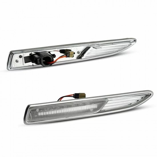 Set de 2 Lampi semnalizare laterala/aripi LED pentru Ford Mondeo MK4 din 2007-2010