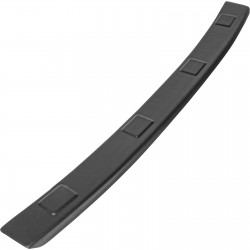 Ornament protectie portbagaj/bara spate neagra din ABS pentru BMW X1 F48 din 2015-2022