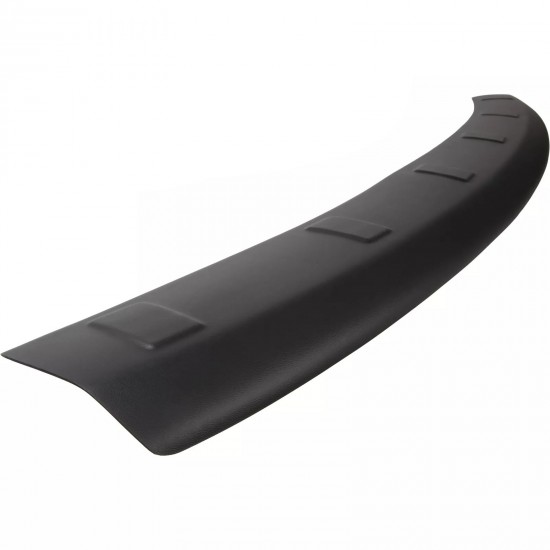 Ornament protectie portbagaj/bara spate neagra din ABS pentru VW Caddy III, 3 din 2003-2015