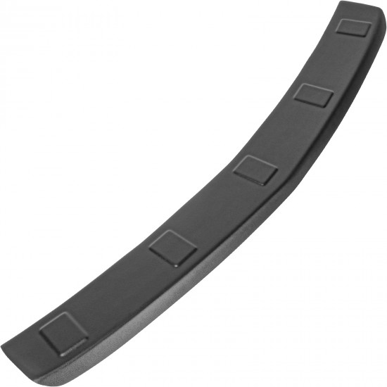 Ornament protectie portbagaj/bara spate neagra din ABS pentru Opel Astra J Hatchback din 2012-2018