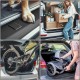 Ornament protectie portbagaj/bara spate neagra din ABS pentru Mercedes Vito, V-Class W447 din 2014-