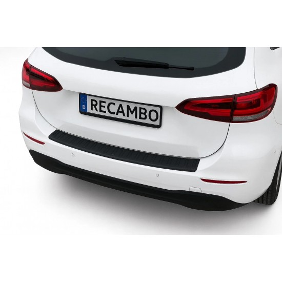 Ornament protectie portbagaj/bara spate neagra din ABS pentru Mercedes B-Class W247 din 2018