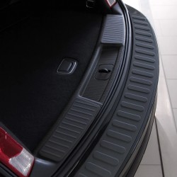 Ornament protectie portbagaj/bara spate neagra din ABS pentru Opel Insignia A Sports Tourer/Break/Combi din 2008-2017