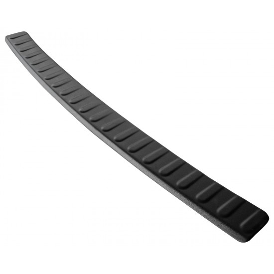 Ornament protectie portbagaj/bara spate neagra din ABS pentru VW Passat B6 Berlina din 2005-2010
