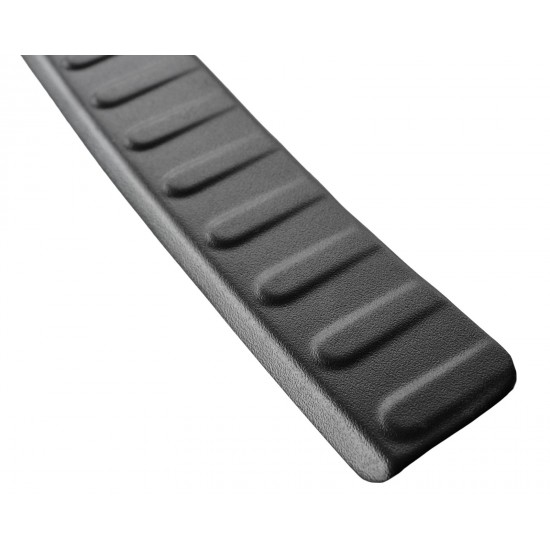 Ornament protectie portbagaj/bara spate neagra din ABS pentru VW Passat B6 Berlina din 2005-2010