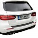 Ornament protectie portbagaj/bara spate neagra din ABS pentru Mercedes E-Class T-Modell/Break S213 din 2016