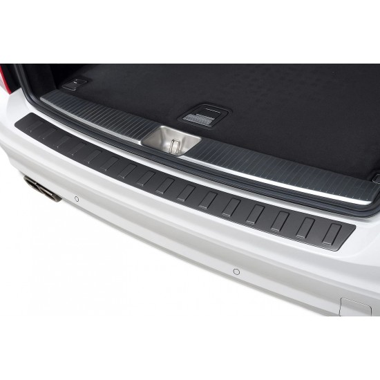 Ornament protectie portbagaj/bara spate neagra din ABS pentru Mercedes C-Class Break/Combi S204 din 2007-2015