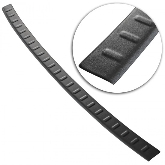 Ornament protectie portbagaj/bara spate neagra din ABS pentru Mercedes C-Class Break/Combi S204 din 2007-2015