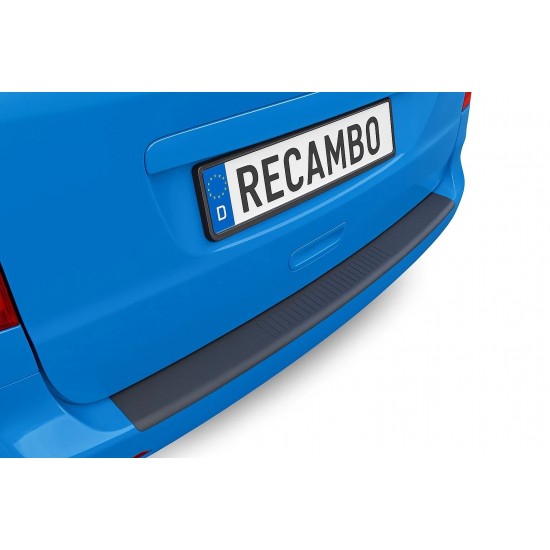Ornament protectie portbagaj/bara spate neagra din ABS pentru VW T5, T6 din 2023-