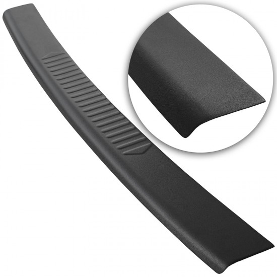 Ornament protectie portbagaj/bara spate neagra din ABS pentru VW T5, T6 din 2023-