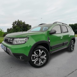 Set de 12 protectii aripi si usi overfendere premium, aspect offroad pentru Dacia Duster II, 2 din 2018 fara senzor