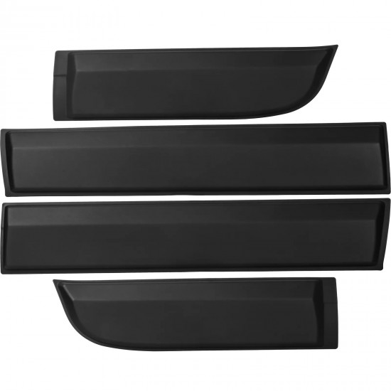 Set de 4 protectiii/bandouri usi overfendere premium, aspect offroad pentru Dacia Duster I din 2010-2017