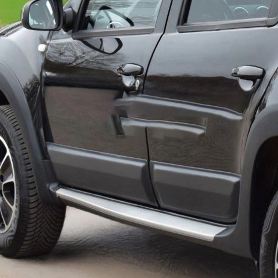 Set de 12 protectii aripi si usi overfendere premium, aspect offroad pentru Dacia Duster I din 2010-2017