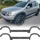 Set de 12 protectii aripi si usi overfendere premium, aspect offroad pentru Dacia Duster I din 2010-2017