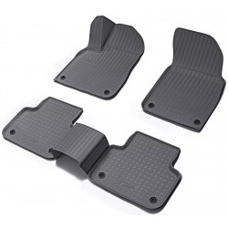 Set de 4 covorase cauciuc 3D stil tavita premium pentru Audi Q8, SQ8 din 2018