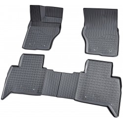 Set de 4 covorase din cauciuc 3D stil tavita premium pentru Land Rover Discovery V, 5 din 2017