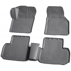 Set de 4 covorase din cauciuc 3D stil tavita premium pentru Land Rover Discovery Sport din 2014