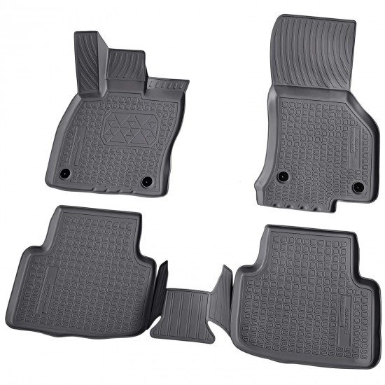 Covorase cauciuc 3D stil tavita premium pentru VW Golf Sportsvan din 2014