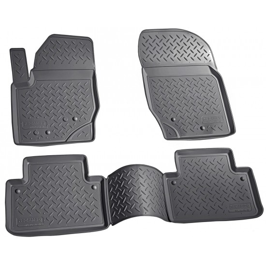 Set de 4 covorase din cauciuc 3D stil tavita premium pentru VOLVO XC90 I din 2002-2014