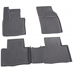 Set de 4 covorase cauciuc 3D stil tavita premium pentru Volvo XC90 II din 2015
