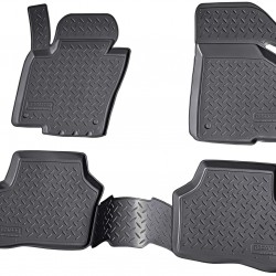 Set de 5 covorase cauciuc 3D stil tavita premium pentru VW Passat B6 2005-2010