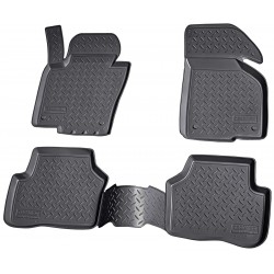 Set de 5 covorase cauciuc 3D stil tavita premium pentru VW Passat B6 2005-2010