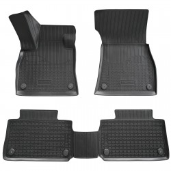 Set de 4 covorase cauciuc 3D stil tavita premium pentru Audi Q8 e-tron din 2018-2025