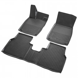 Set de 4 covorase cauciuc 3D stil tavita premium pentru Audi Q4 e-tron F4 din 2021