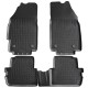 Set de 4 covorase cauciuc 3D stil tavita premium pentru Chevrolet Spark M300 din 2010-2022
