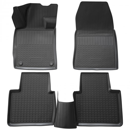 Set de 4 covorase cauciuc 3D stil tavita premium pentru Citroen C5 X din 2021