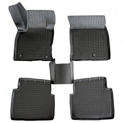 Set de 5 covorase din cauciuc 3D stil tavita premium pentru Ford Kuga III din 2019