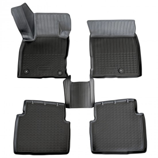Set de 5 covorase din cauciuc 3D stil tavita premium pentru Ford Kuga III din 2019