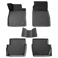 Set de 5 covorase cauciuc 3D stil tavita premium pentru Ford Puma II din 2019
