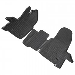 Set de 2 covorase cauciuc 3D stil tavita premium pentru Ford Transit 7 din 2021