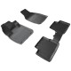 Set de 4 covorase cauciuc 3D stil tavita premium pentru Fiat 500e din 2020