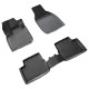 Set de 4 covorase cauciuc 3D stil tavita premium pentru Fiat 500e din 2020