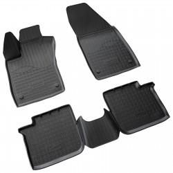 Set de 4 covorase cauciuc 3D stil tavita premium pentru Dodge Neon din 2016-2021, Fiat TIpo/Agea Berlina din 2015
