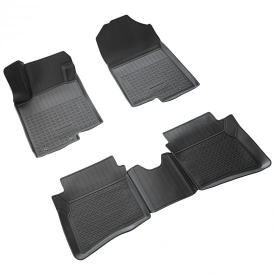 Set de 4 covorase cauciuc 3D stil tavita premium pentru Hyundai i20 din 2020