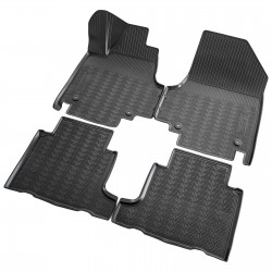 Set de 4 covorase cauciuc 3D stil tavita premium pentru Hyundai Ioniq 5 din 2021