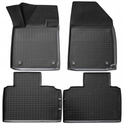 Set de 4 covorase cauciuc 3D stil tavita premium pentru Hyundai Ioniq 6 din 2022