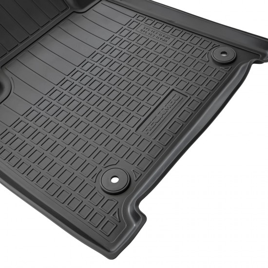 Set de 4 covorase cauciuc 3D stil tavita premium pentru Hyundai Santa Fe MX5 din 2023 cu 7 locuri