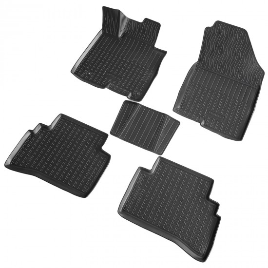 Set de 4 covorase cauciuc 3D stil tavita premium pentru Hyundai Tucson IV NX4 din 2020