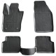 Set de 4 covorase cauciuc 3D stil tavita premium pentru Jeep Renegade din 2014