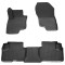 Set de 4 covorase cauciuc 3D stil tavita premium pentru Mitsubishi Eclipse Cross Plug in Hybrid(PHEV) din 2018-2025