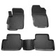 Set de 4 covorase cauciuc 3D stil tavita premium pentru Mitsubishi Lancer X din 2007-2017