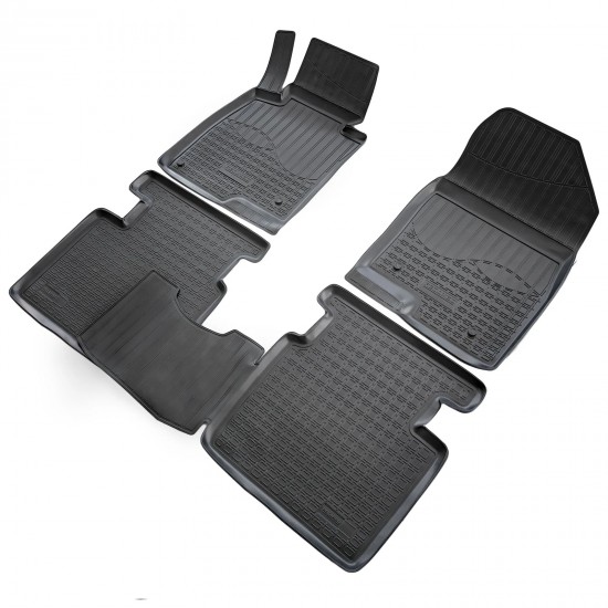 Set de 4 covorase cauciuc 3D stil tavita premium pentru Mazda 6 GJ, GL din 2012-2024