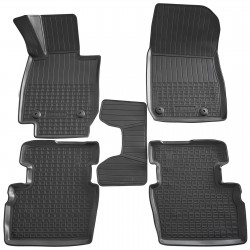 Set de 4 covorase cauciuc 3D stil tavita premium pentru Mazda CX-3 din 2015