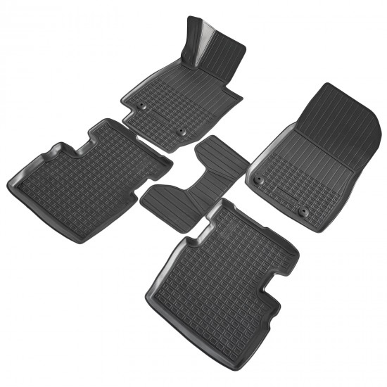 Set de 4 covorase cauciuc 3D stil tavita premium pentru Mazda CX-3 din 2015