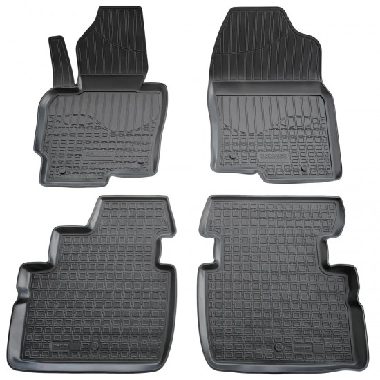 Set de 4 covorase cauciuc 3D stil tavita premium pentru Mazda CX-5 din 2011-2017